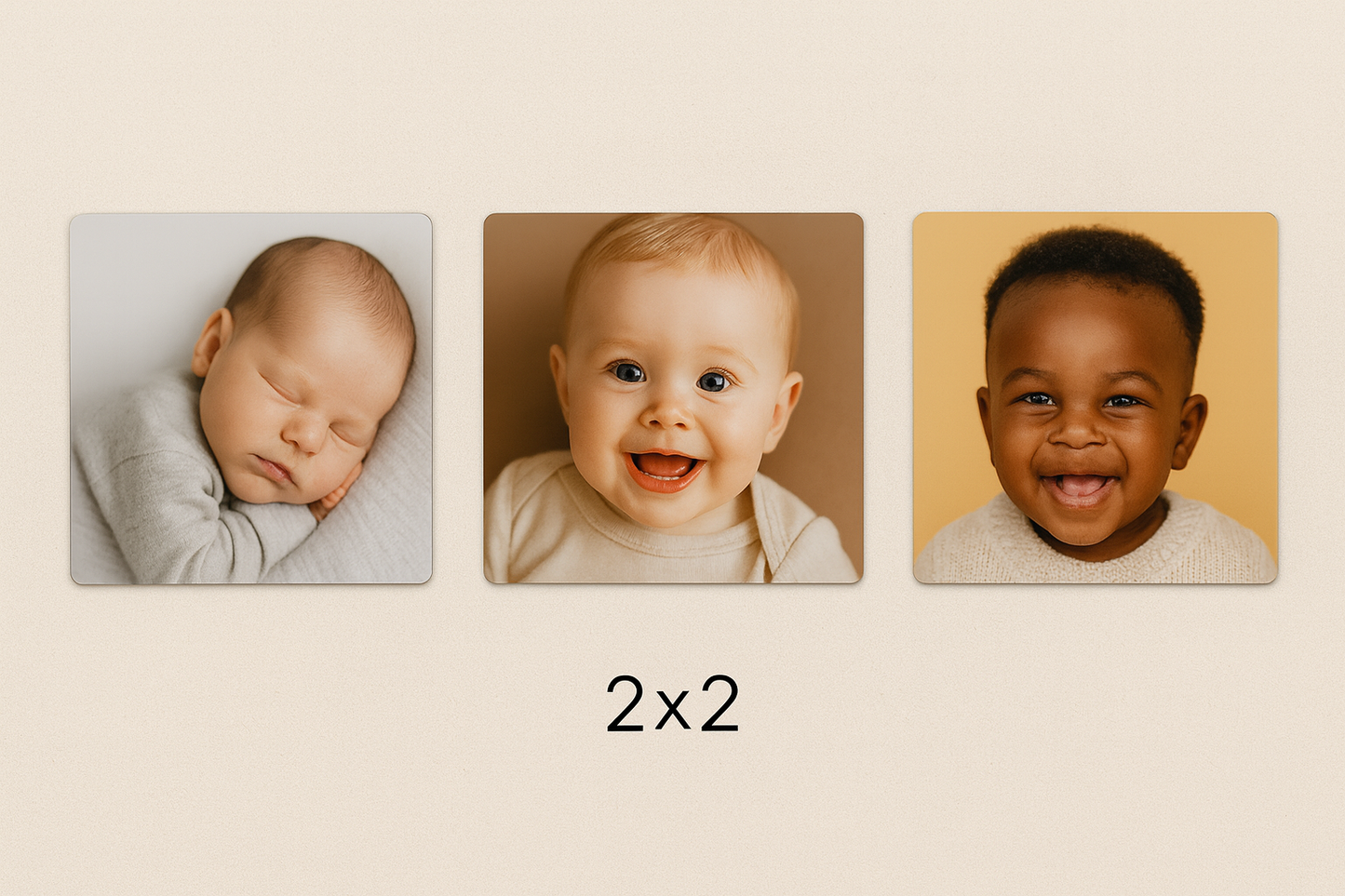 2x2 Photo Magnet