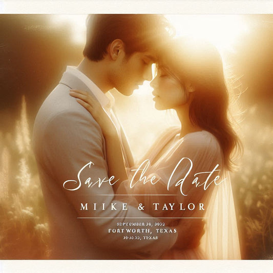 Save the Date Sample 1